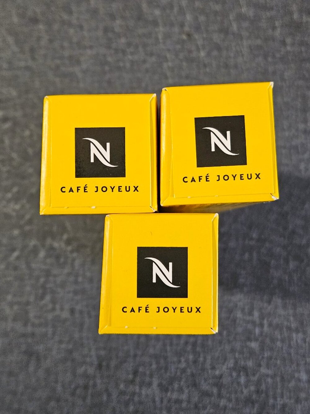 Nespresso ORIGINAL pods - Cafe Joyeux - 3 BOXES NEW